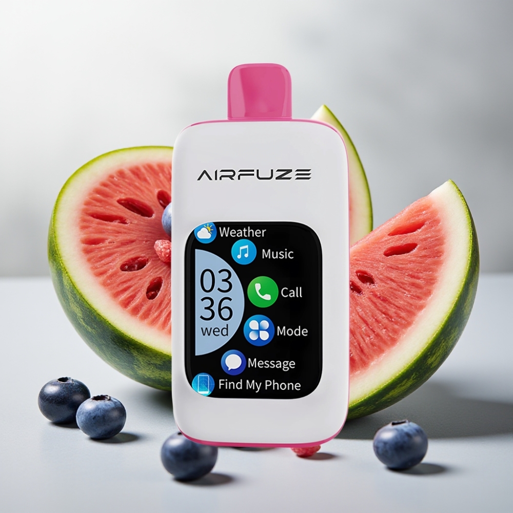 AirFuze Smart Pro 40000 Puffs Dobozos Elfogyasztható Vape Áfonya Görögdinnye AirFuze Smart Pro 40000 Puffs Dobozos Elfogyasztható Vape Áfonya Görögdinnye
