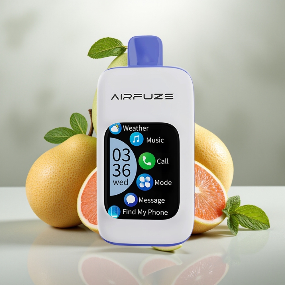 AirFuze Smart Pro 40000 Puffs Eldobható Vape Miami Menta 900mAh 20ML 2%/5% Nikotin Intelligens Érintőképernyős AirFuze Smart Pro 40000 Puffs Eldobható Vape Miami Menta 900mAh 20ML 2%/5% Nikotin Intelligens Érintőképernyős