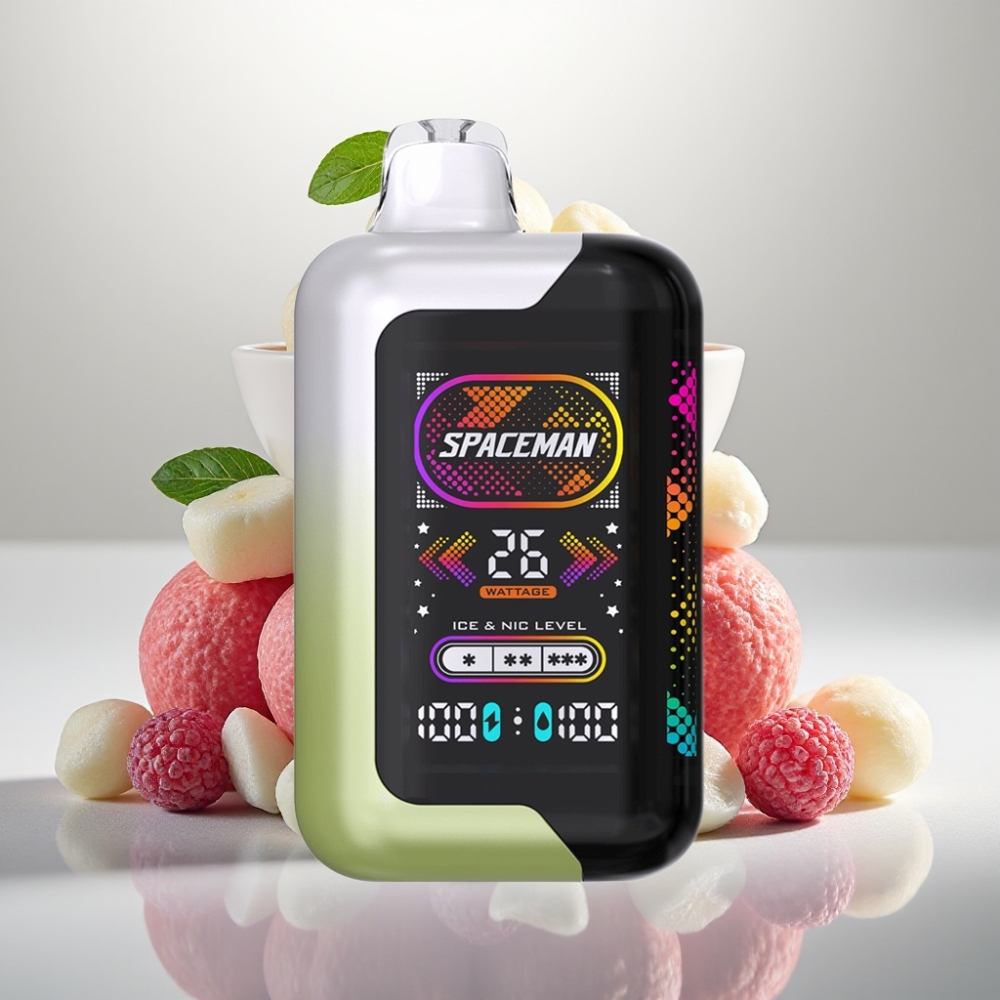 SMOK SPACEMAN SP40000 Zero Nikotin Eldobható Fehér Szőlő Jég 40000 Boff SMOK SPACEMAN SP40000 Zero Nikotin Eldobható Fehér Szőlő Jég 40000 Boff