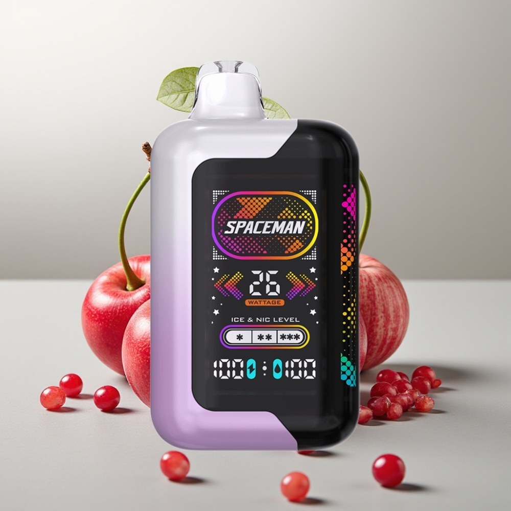 SMOK SPACEMAN SP40000 Zero Nikotin Eldobható Vape Cseresznye Gránátalma 20ml 1000mAh SMOK SPACEMAN SP40000 Zero Nikotin Eldobható Vape Cseresznye Gránátalma 20ml 1000mAh