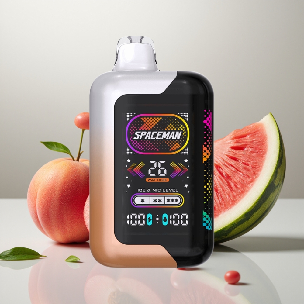SMOK SPACEMAN SP40000 Zero Nikotin Eldobható Vape Lédús Öszibarack Görögdinnye Íz 20ml 1000mAh 40000 B SMOK SPACEMAN SP40000 Zero Nikotin Eldobható Vape Lédús Öszibarack Görögdinnye Íz 20ml 1000mAh 40000 B