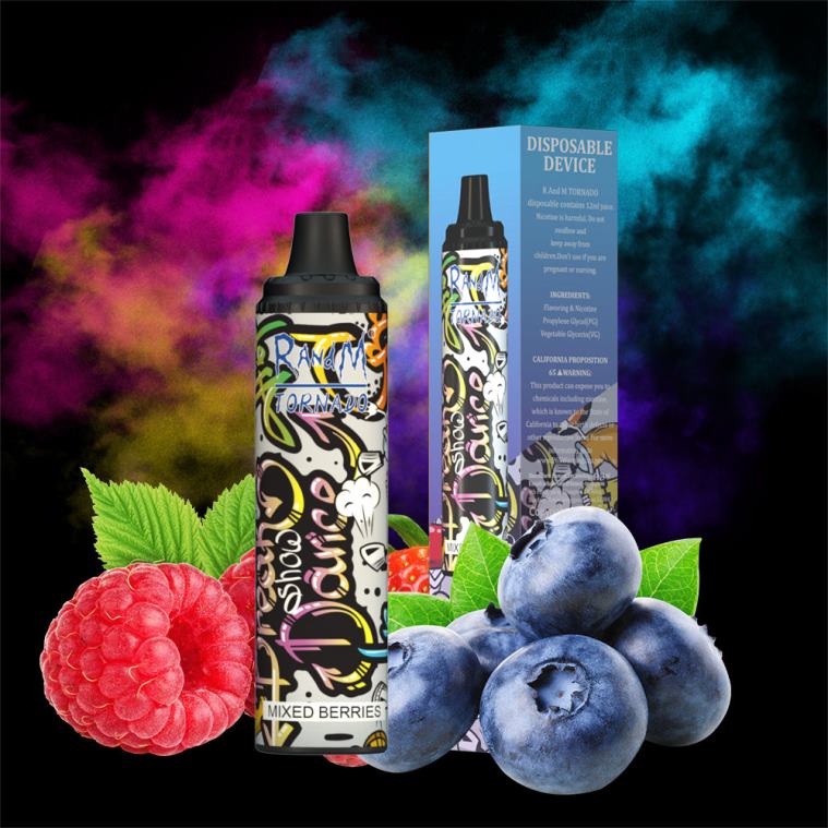 RandM Tornado 6000 légáramlás szabályozó vape pod készülék 1db narancs szóda 8426F287 RandM Disposable Vape