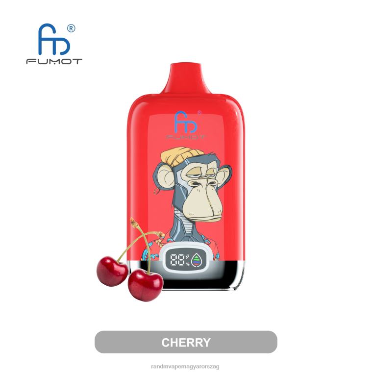 Fumot Original RandM Digital Box 12000 akkumulátoros és folyadék kijelzős vape készülék rózsaszín limonádé 8426F11 RandM Vape Magyarország
