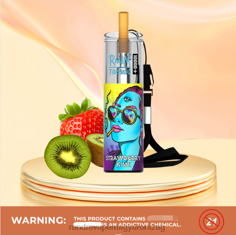 RandM Tornado 10000 plus légáramlás szabályozó vape készülék 1db hűvös menta 8426F72 RandM Tornado Hungary