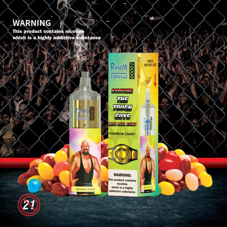 RandM Tornado 10000 légáramlás szabályozó vape készülék 1db áfonyás savanyú málna 8426F120 RandM Tornado Rendelés