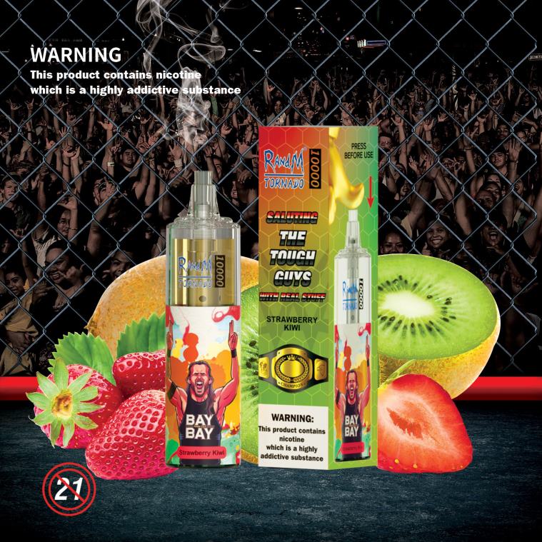RandM Tornado 10000 légáramlás szabályozó vape készülék 1db áfonyás savanyú málna 8426F120 RandM Tornado Rendelés