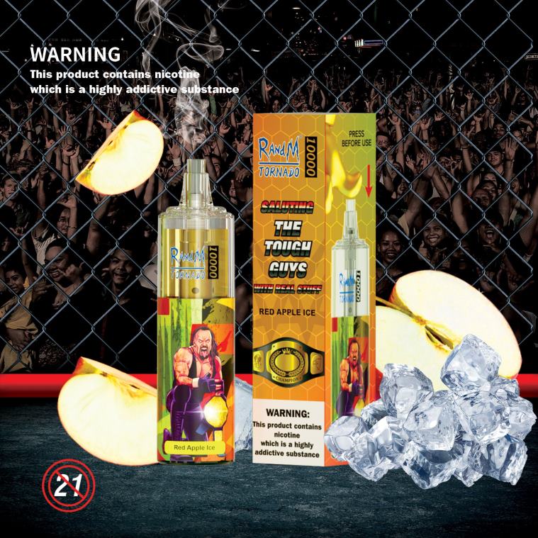 RandM Tornado 10000 légáramlás szabályozó vape készülék 1db áfonyás savanyú málna 8426F120 RandM Tornado Rendelés