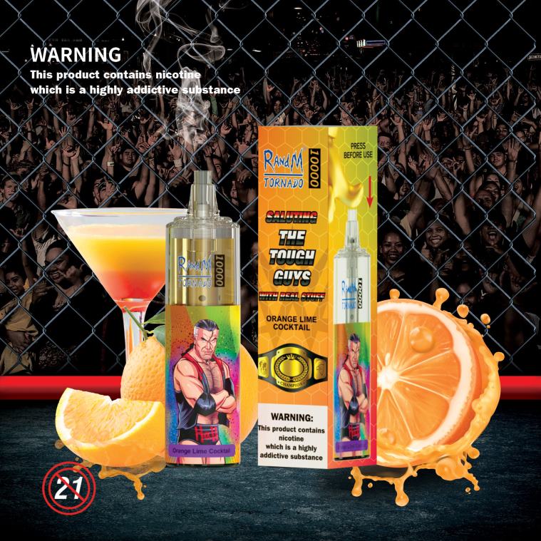 RandM Tornado 10000 légáramlás szabályozó vape készülék 1db áfonyás savanyú málna 8426F120 RandM Tornado Rendelés