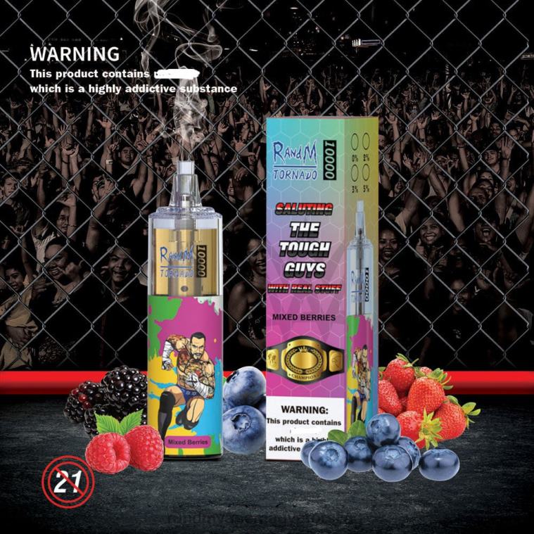 RandM Tornado 10000 légáramlás szabályozó vape készülék 1db áfonyás savanyú málna 8426F120 RandM Tornado Rendelés
