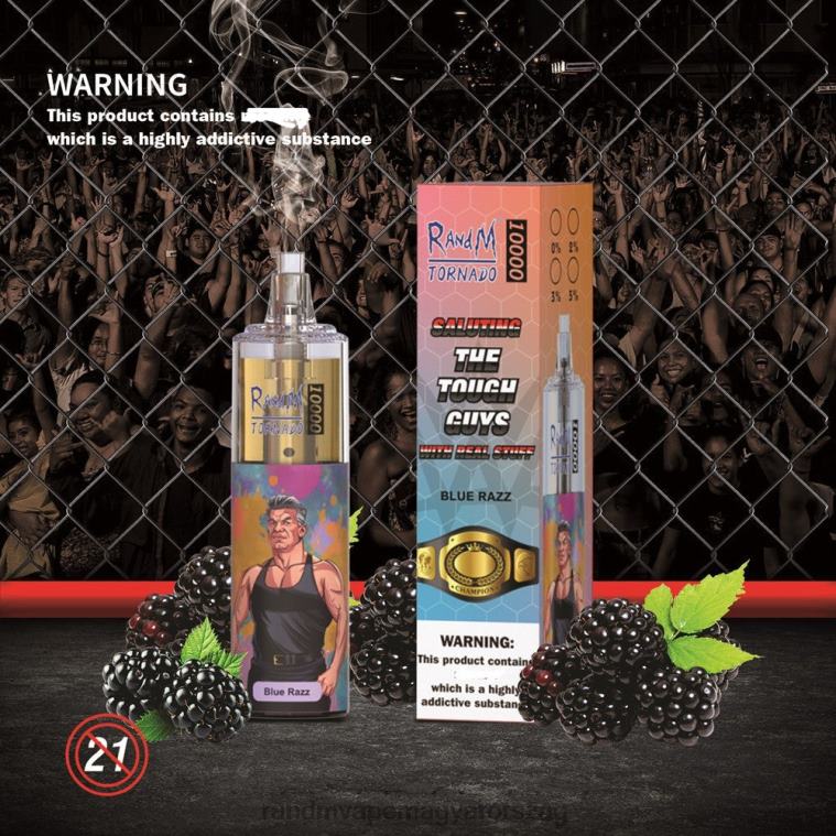 RandM Tornado 10000 légáramlás szabályozó vape készülék 1db málna őszibarack jég 8426F119 RandM Vape Price