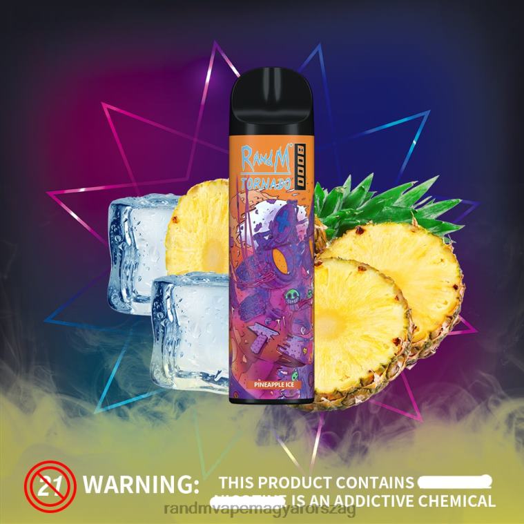 RandM Tornado 8000 légáramlás szabályozó vape készülék 1db pamutkörte 8426F241 RandM Vape Magyarország