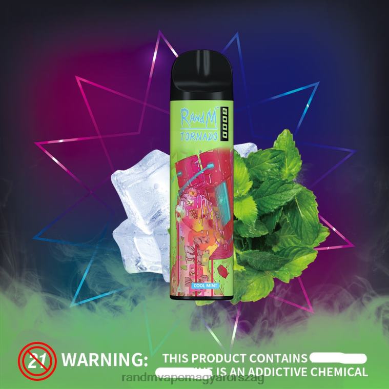 RandM Tornado 8000 légáramlás szabályozó vape készülék 1db pamutkörte 8426F241 RandM Vape Magyarország