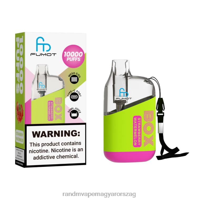 Fumot Original RandM Tornado Box 10000 légáramlás szabályozó vape készülék 1db áfonyás málna 8426F95 RandM Vape Store