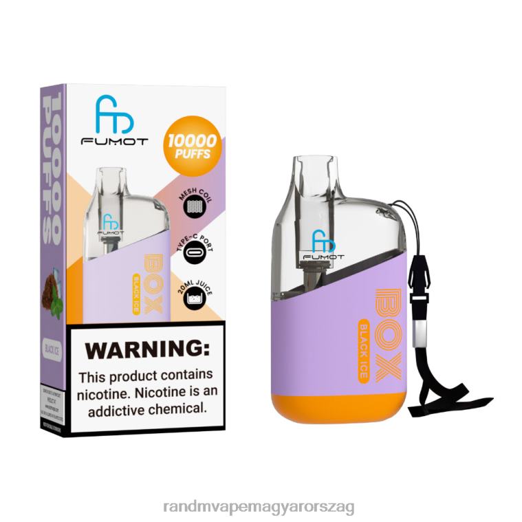Fumot Original RandM Tornado Box 10000 légáramlás szabályozó vape készülék 1db áfonyás málna 8426F95 RandM Vape Store